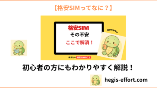 「格安SIMってなに?」その疑問を完璧に解消します!!初心者の方にもわかりやすく丁寧に解説